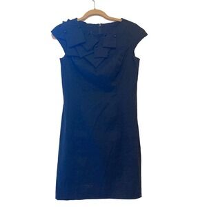 Vintage Jessica McClintock Little Black Cocktail Dress - Size 10